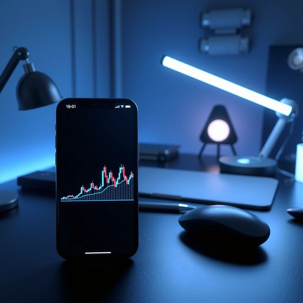 Fintech mobile UI wireframe